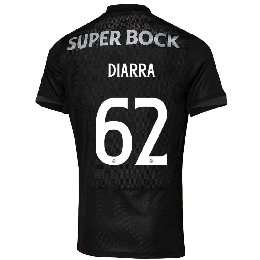 Danxen Damen Ibrahim Diarra #62 Schwarz Weiß Auswärtstrikot Trikot 2025/26 T-Shirt Österreich