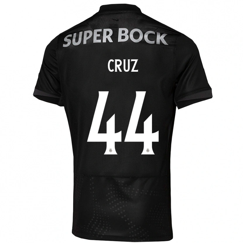 Danxen Damen Marco Cruz #44 Schwarz Weiß Auswärtstrikot Trikot 2025/26 T-Shirt Österreich