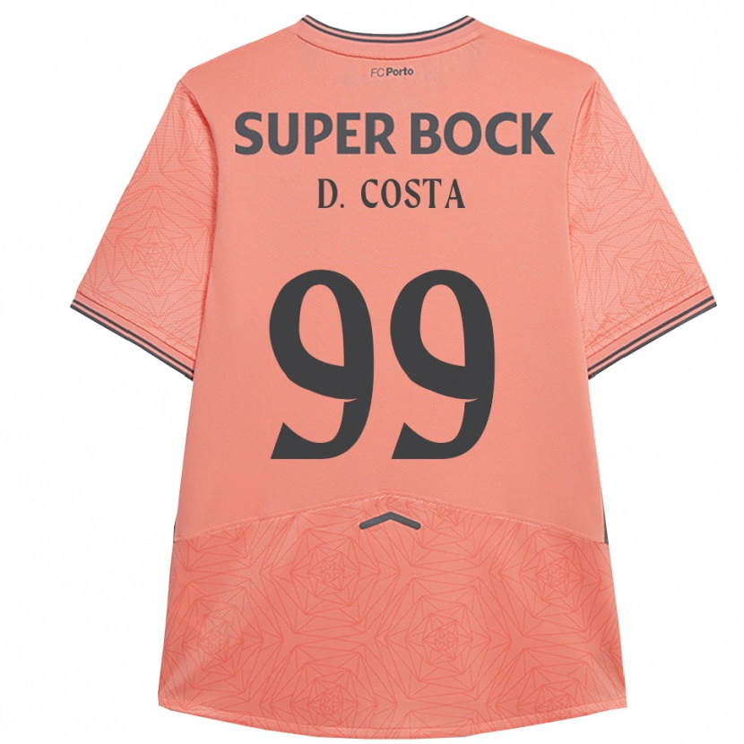 Danxen Damen Diogo Costa #99 Rosa Marineblau Auswärtstrikot Trikot 2025/26 T-Shirt Österreich