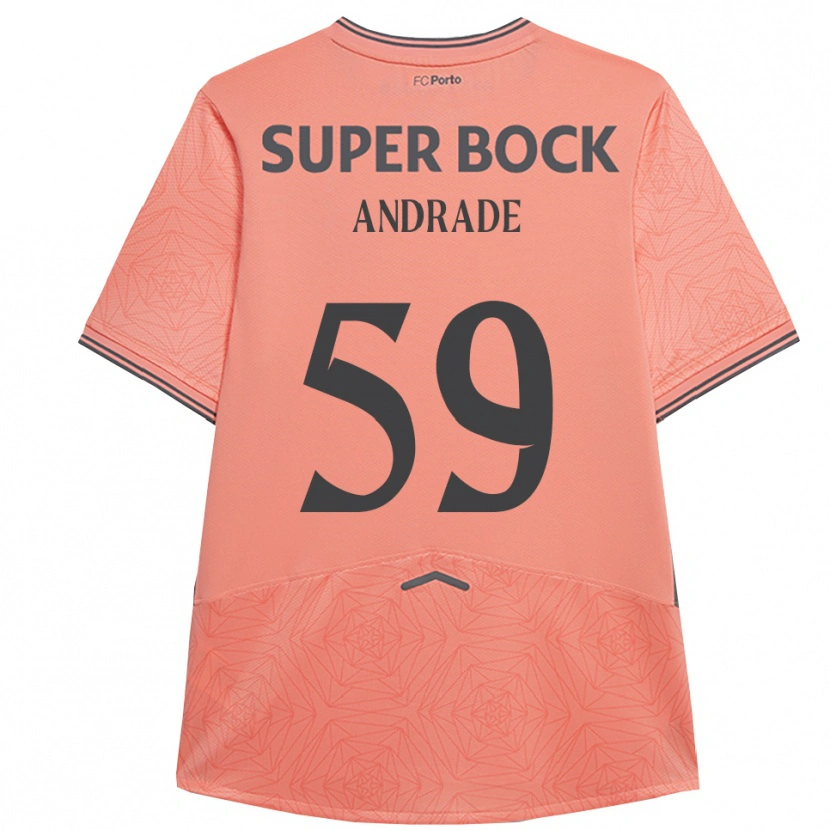 Danxen Damen Tiago Andrade #59 Rosa Marineblau Auswärtstrikot Trikot 2025/26 T-Shirt Österreich