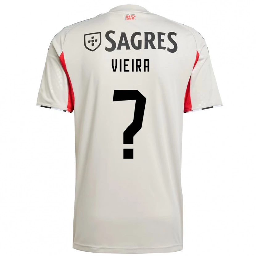 Danxen Damen Miguel Vieira #0 Creme Weiß Rot Auswärtstrikot Trikot 2025/26 T-Shirt Österreich
