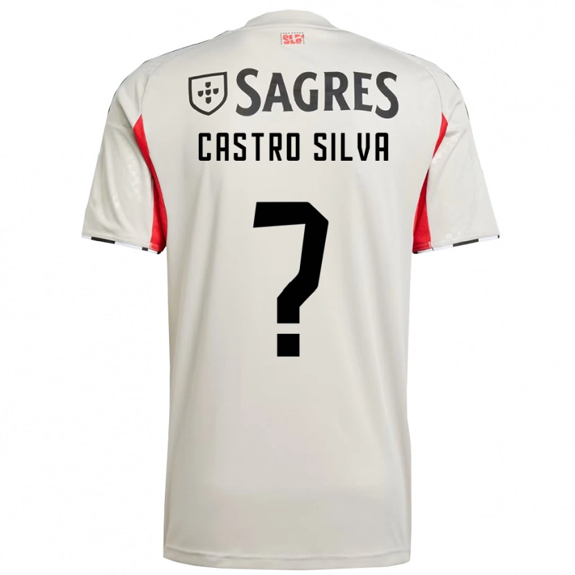 Danxen Damen Guilherme Castro Silva #0 Creme Weiß Rot Auswärtstrikot Trikot 2025/26 T-Shirt Österreich