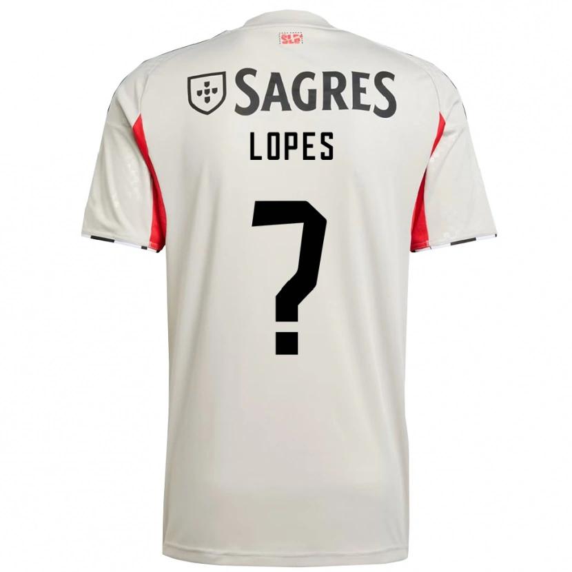 Danxen Damen Simão Lopes #0 Creme Weiß Rot Auswärtstrikot Trikot 2025/26 T-Shirt Österreich