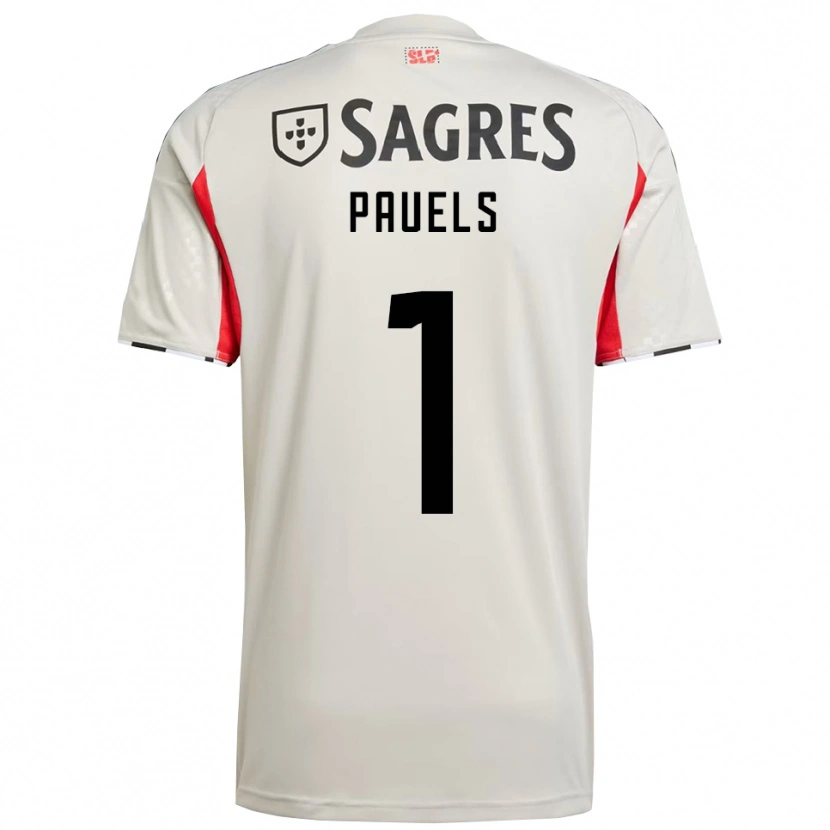 Danxen Damen Lena Pauels #1 Creme Weiß Rot Auswärtstrikot Trikot 2025/26 T-Shirt Österreich