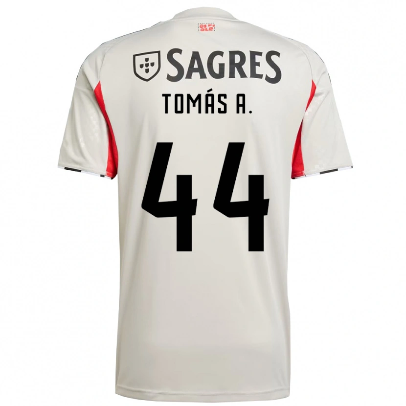 Danxen Damen Tomás Araújo #44 Creme Weiß Rot Auswärtstrikot Trikot 2025/26 T-Shirt Österreich