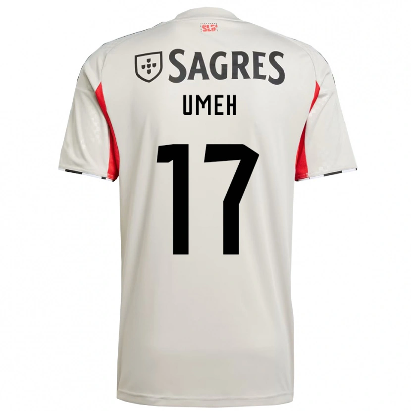 Danxen Damen Jaden Umeh #17 Creme Weiß Rot Auswärtstrikot Trikot 2025/26 T-Shirt Österreich