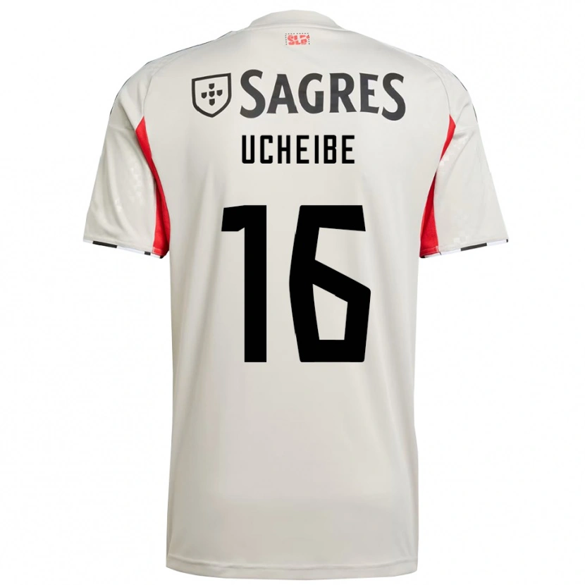 Danxen Damen Christy Ucheibe #16 Creme Weiß Rot Auswärtstrikot Trikot 2025/26 T-Shirt Österreich