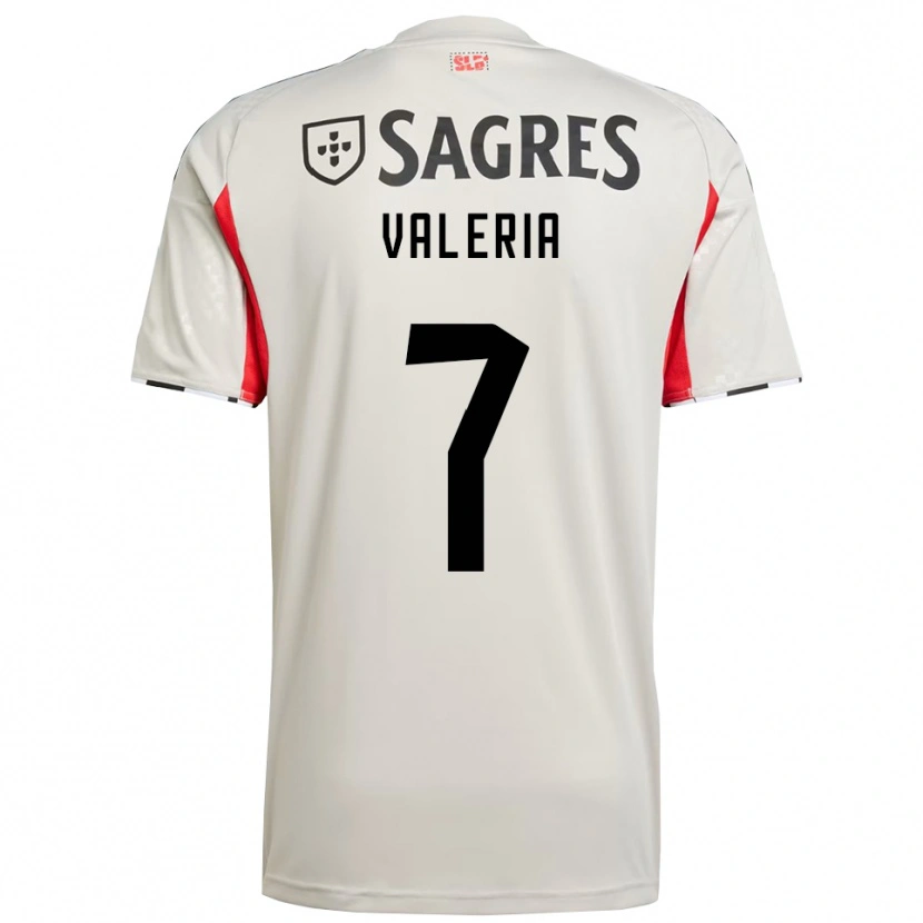 Danxen Damen Valeria #7 Creme Weiß Rot Auswärtstrikot Trikot 2025/26 T-Shirt Österreich
