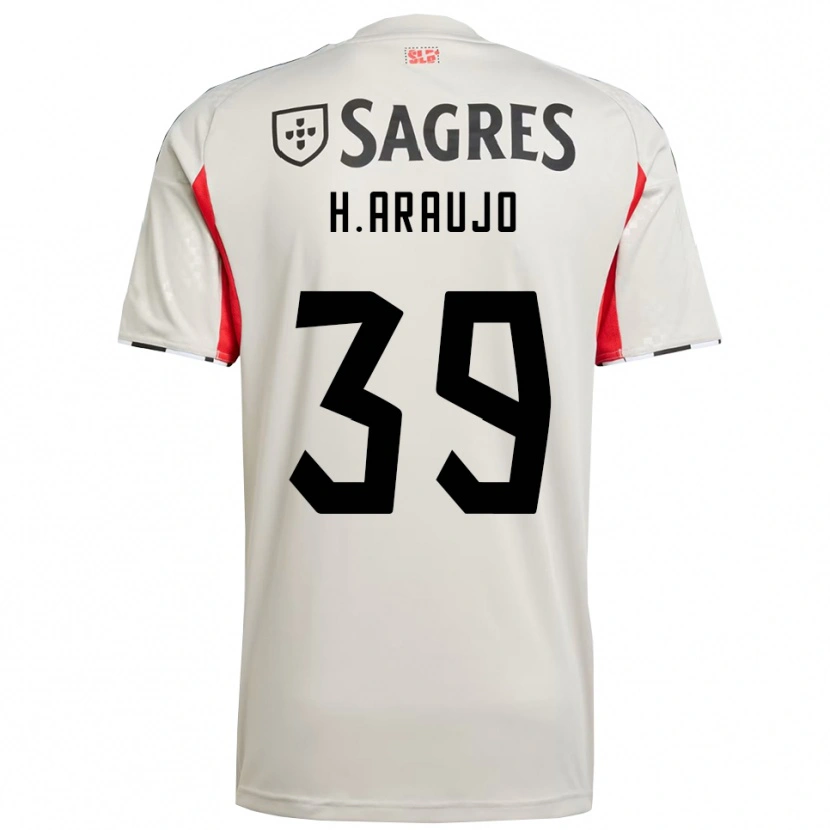 Danxen Damen Henrique Araújo #39 Creme Weiß Rot Auswärtstrikot Trikot 2025/26 T-Shirt Österreich