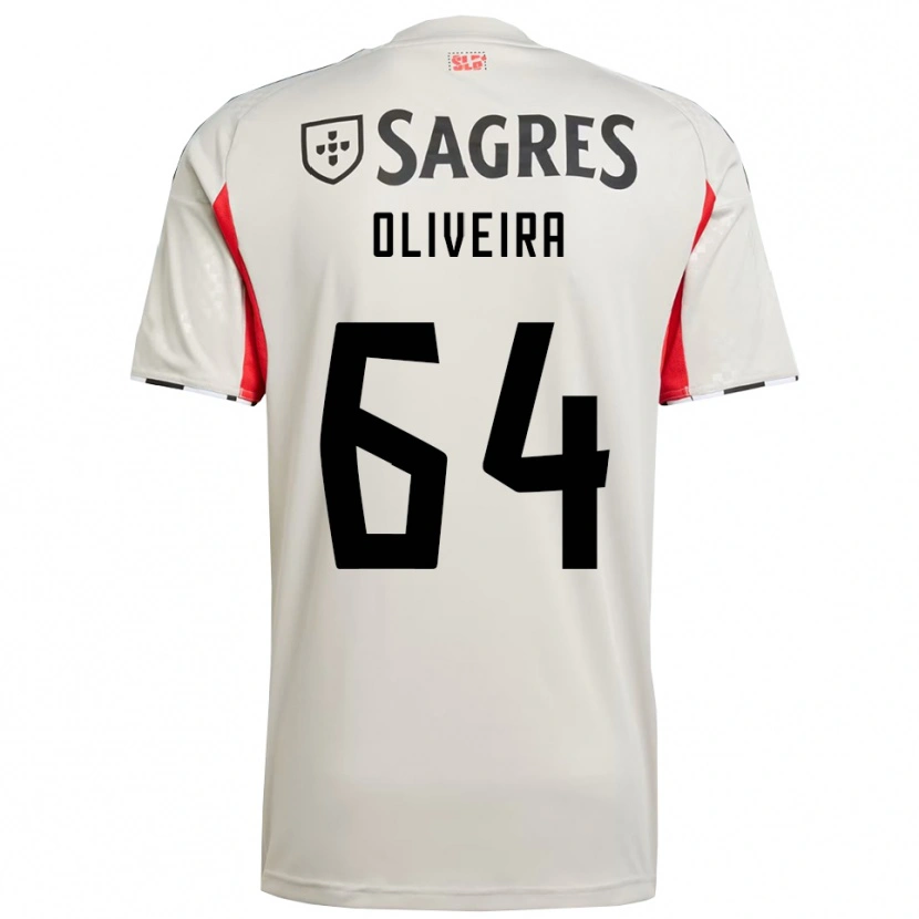 Danxen Damen Gonçalo Oliveira #64 Creme Weiß Rot Auswärtstrikot Trikot 2025/26 T-Shirt Österreich