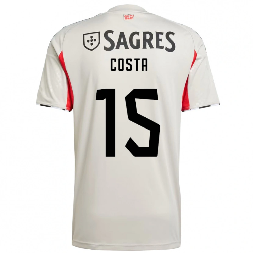 Danxen Damen Carole Costa #15 Creme Weiß Rot Auswärtstrikot Trikot 2025/26 T-Shirt Österreich