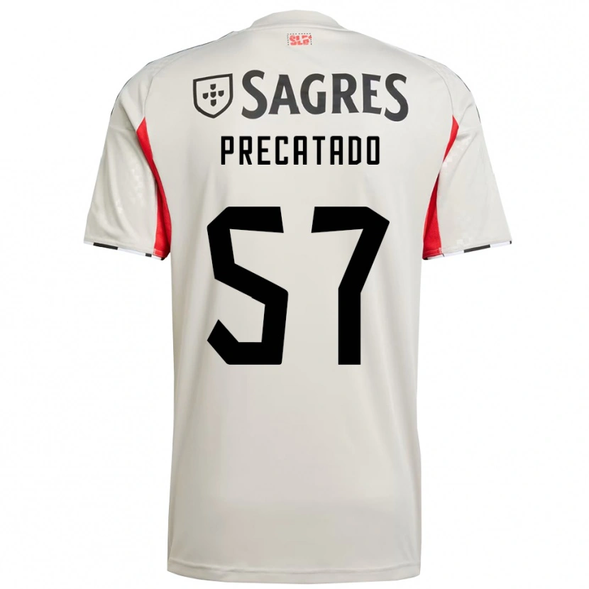 Danxen Damen Precatado #57 Creme Weiß Rot Auswärtstrikot Trikot 2025/26 T-Shirt Österreich