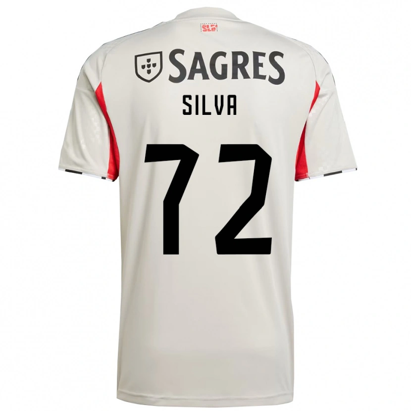 Danxen Damen Matilde Silva #72 Creme Weiß Rot Auswärtstrikot Trikot 2025/26 T-Shirt Österreich