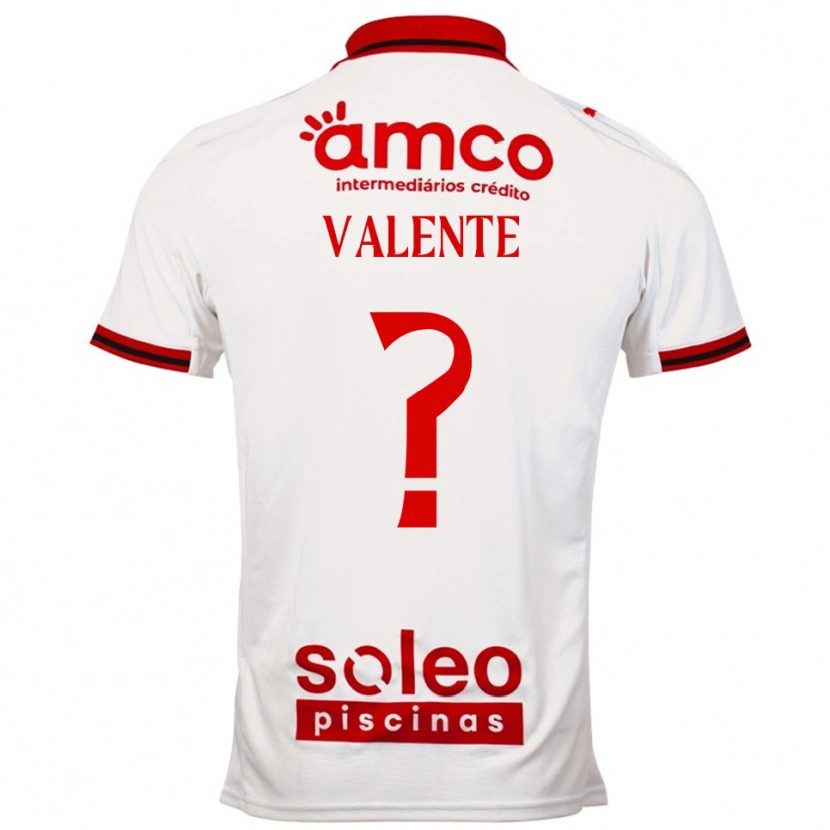 Danxen Damen Rodrigo Valente #0 Weiß Rot Auswärtstrikot Trikot 2025/26 T-Shirt Österreich