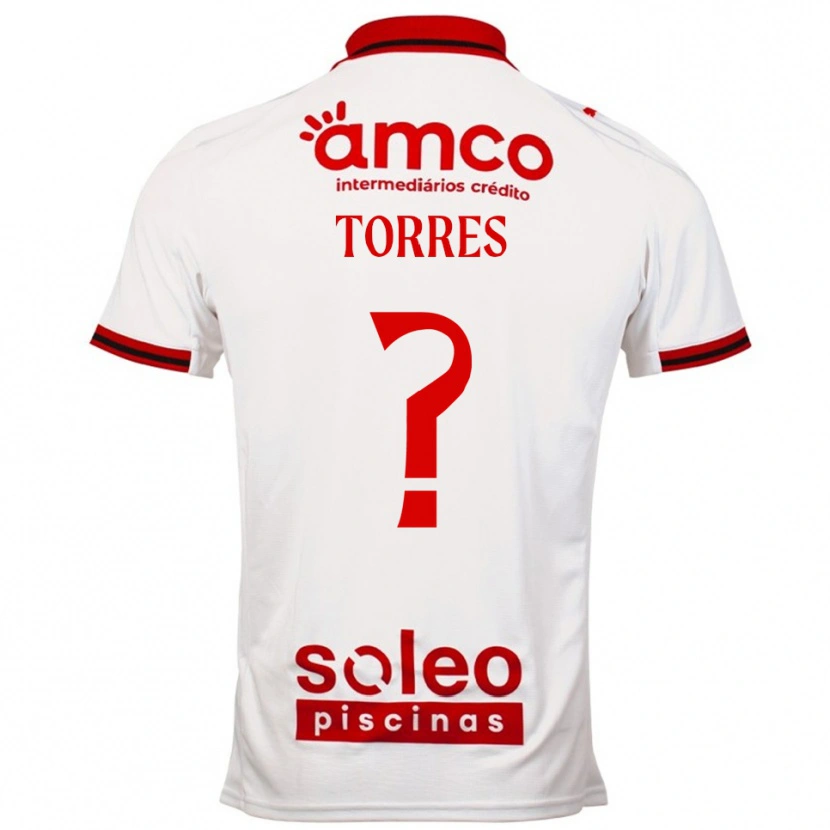 Danxen Damen Marco Torres #0 Weiß Rot Auswärtstrikot Trikot 2025/26 T-Shirt Österreich