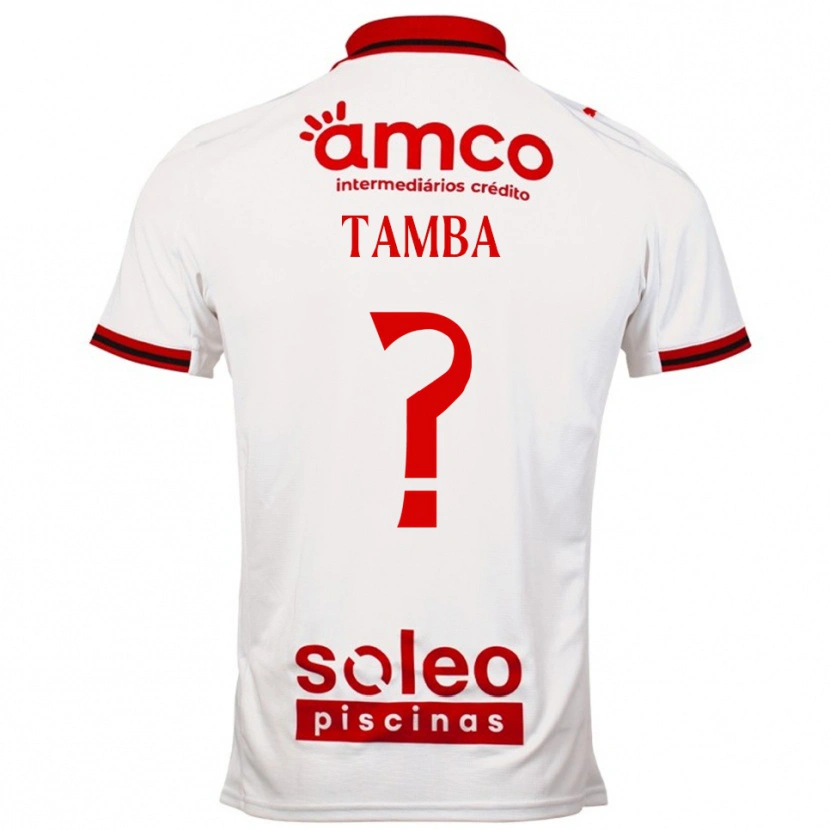 Danxen Damen Fabrice Tamba #0 Weiß Rot Auswärtstrikot Trikot 2025/26 T-Shirt Österreich