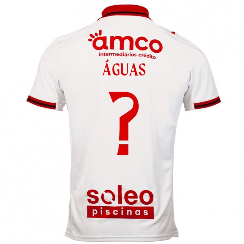 Danxen Damen Diogo Águas #0 Weiß Rot Auswärtstrikot Trikot 2025/26 T-Shirt Österreich