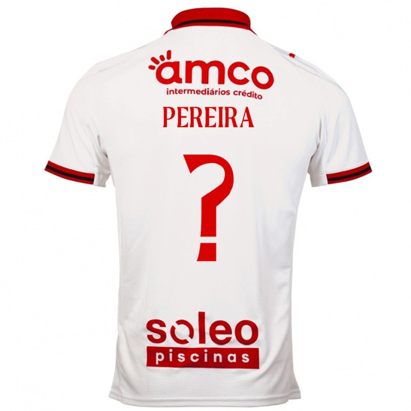 Danxen Damen Martim Pereira #0 Weiß Rot Auswärtstrikot Trikot 2025/26 T-Shirt Österreich