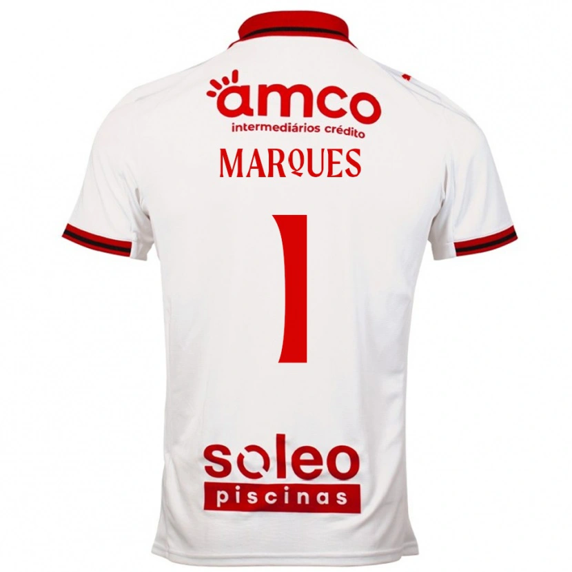 Danxen Damen André Marques #1 Weiß Rot Auswärtstrikot Trikot 2025/26 T-Shirt Österreich