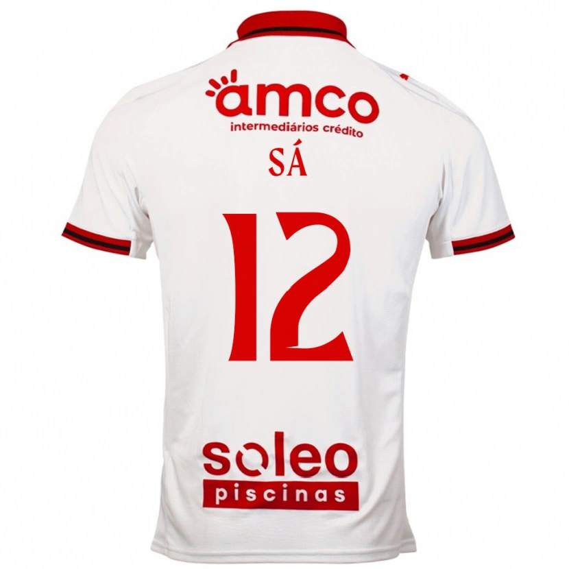 Danxen Damen Tiago Sá #12 Weiß Rot Auswärtstrikot Trikot 2025/26 T-Shirt Österreich