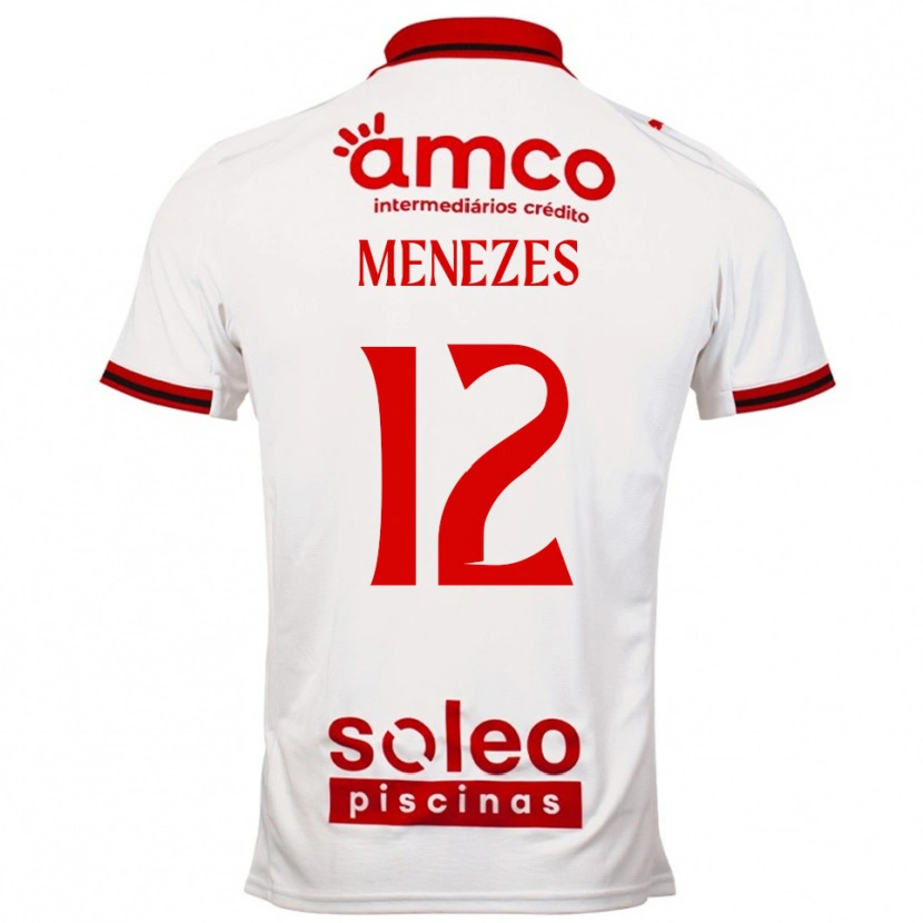 Danxen Damen Gabriel Menezes #12 Weiß Rot Auswärtstrikot Trikot 2025/26 T-Shirt Österreich