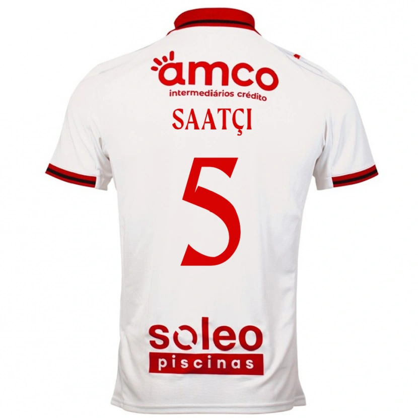 Danxen Damen Serdar Saatçı #5 Weiß Rot Auswärtstrikot Trikot 2025/26 T-Shirt Österreich