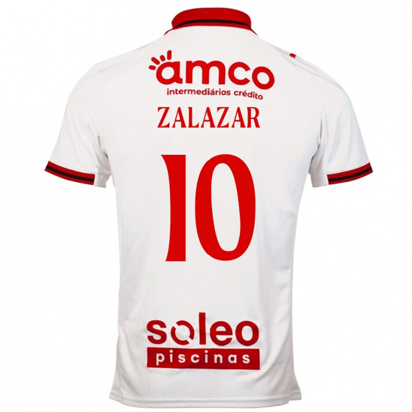 Danxen Damen Rodrigo Zalazar #10 Weiß Rot Auswärtstrikot Trikot 2025/26 T-Shirt Österreich