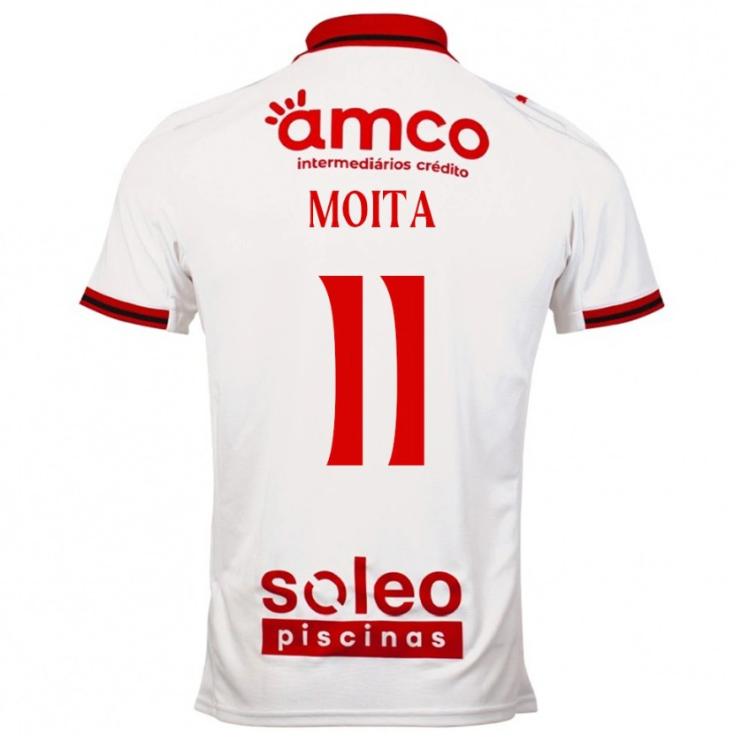 Danxen Damen Carlos Moita #11 Weiß Rot Auswärtstrikot Trikot 2025/26 T-Shirt Österreich