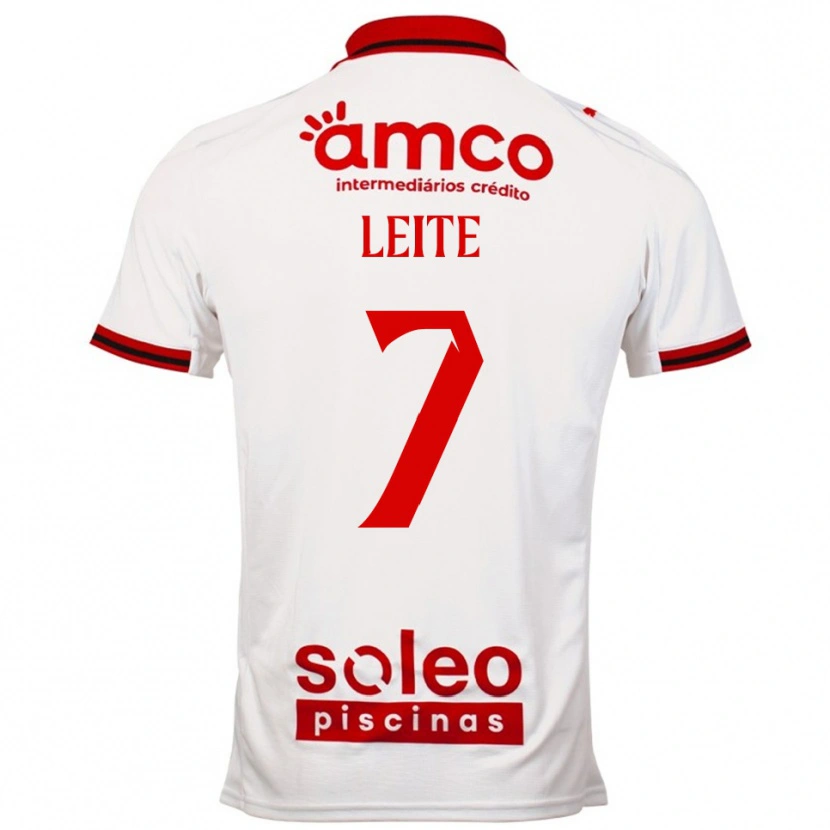 Danxen Damen Afonso Leite #7 Weiß Rot Auswärtstrikot Trikot 2025/26 T-Shirt Österreich