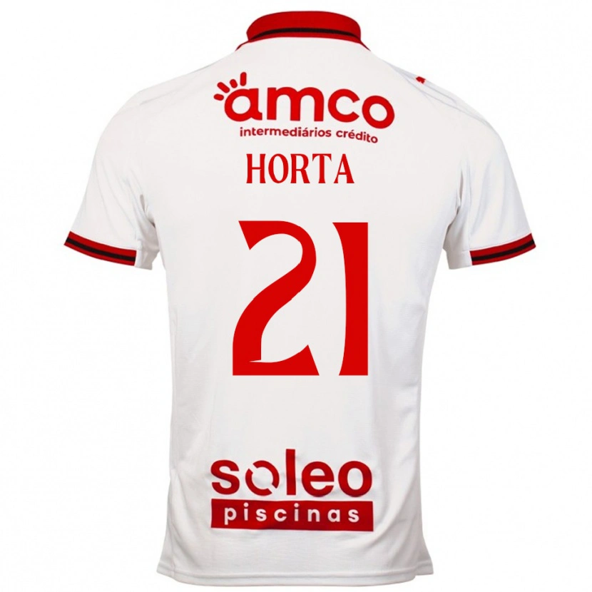 Danxen Damen Ricardo Horta #21 Weiß Rot Auswärtstrikot Trikot 2025/26 T-Shirt Österreich