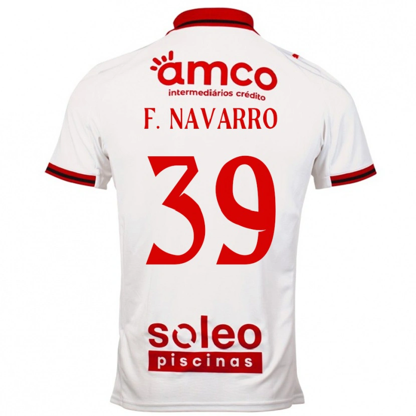 Danxen Damen Fran Navarro #39 Weiß Rot Auswärtstrikot Trikot 2025/26 T-Shirt Österreich