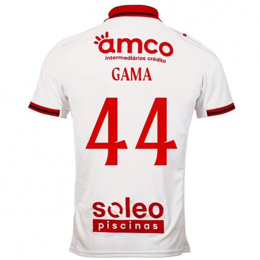 Danxen Damen Dinis Gama #44 Weiß Rot Auswärtstrikot Trikot 2025/26 T-Shirt Österreich