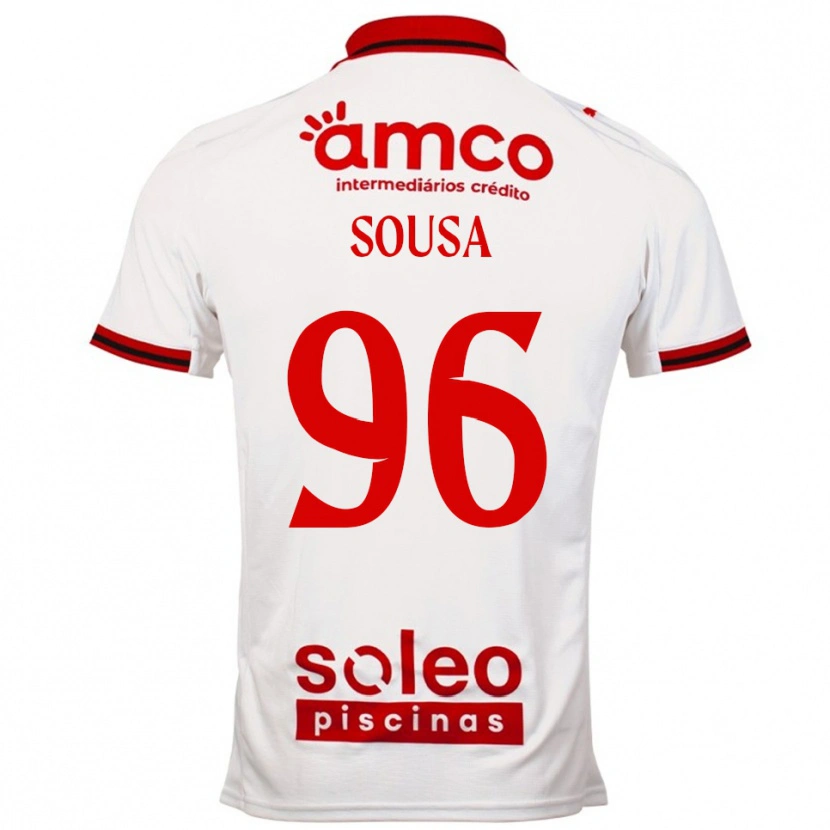 Danxen Damen Afonso Sousa #96 Weiß Rot Auswärtstrikot Trikot 2025/26 T-Shirt Österreich