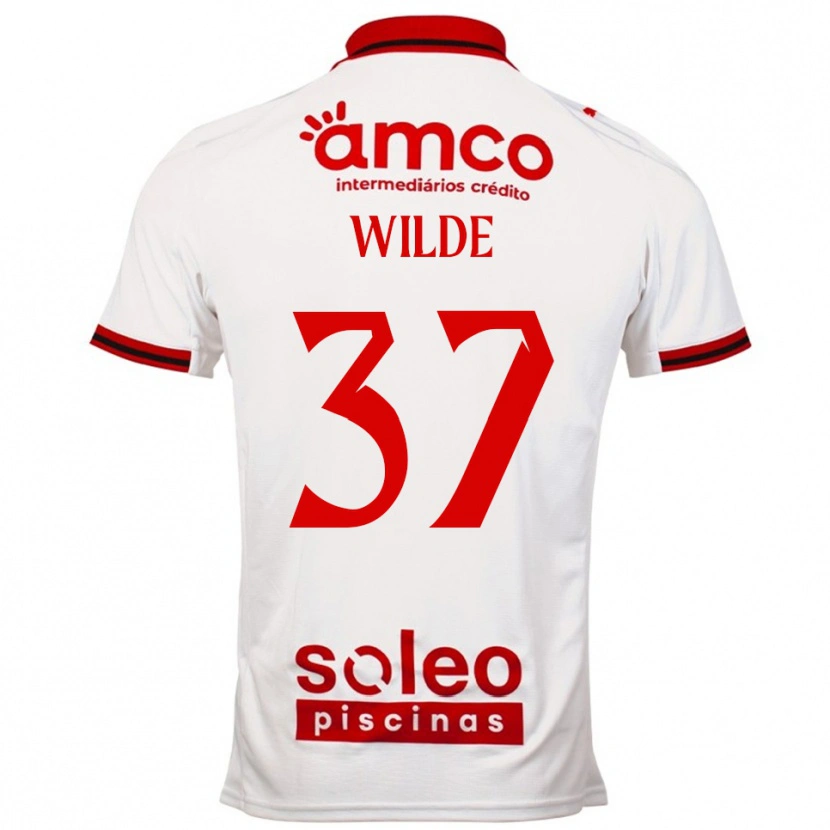 Danxen Damen Manjou Wilde #37 Weiß Rot Auswärtstrikot Trikot 2025/26 T-Shirt Österreich