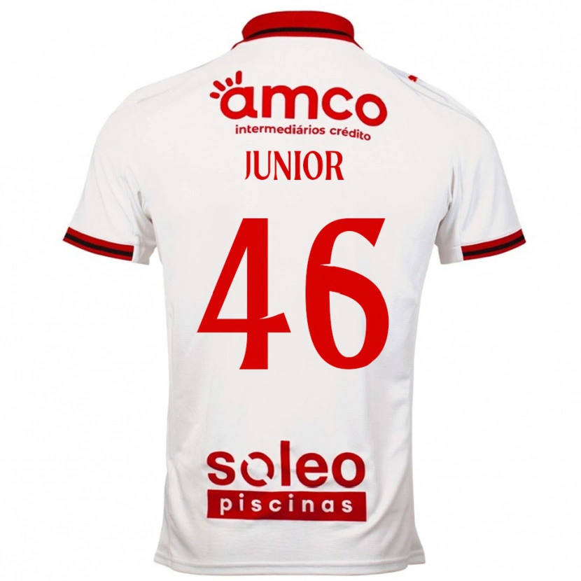 Danxen Damen Mário Junior #46 Weiß Rot Auswärtstrikot Trikot 2025/26 T-Shirt Österreich