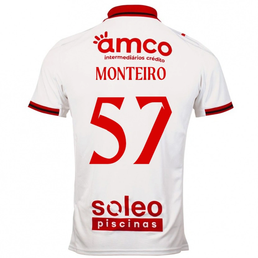 Danxen Damen Jordan Monteiro #57 Weiß Rot Auswärtstrikot Trikot 2025/26 T-Shirt Österreich