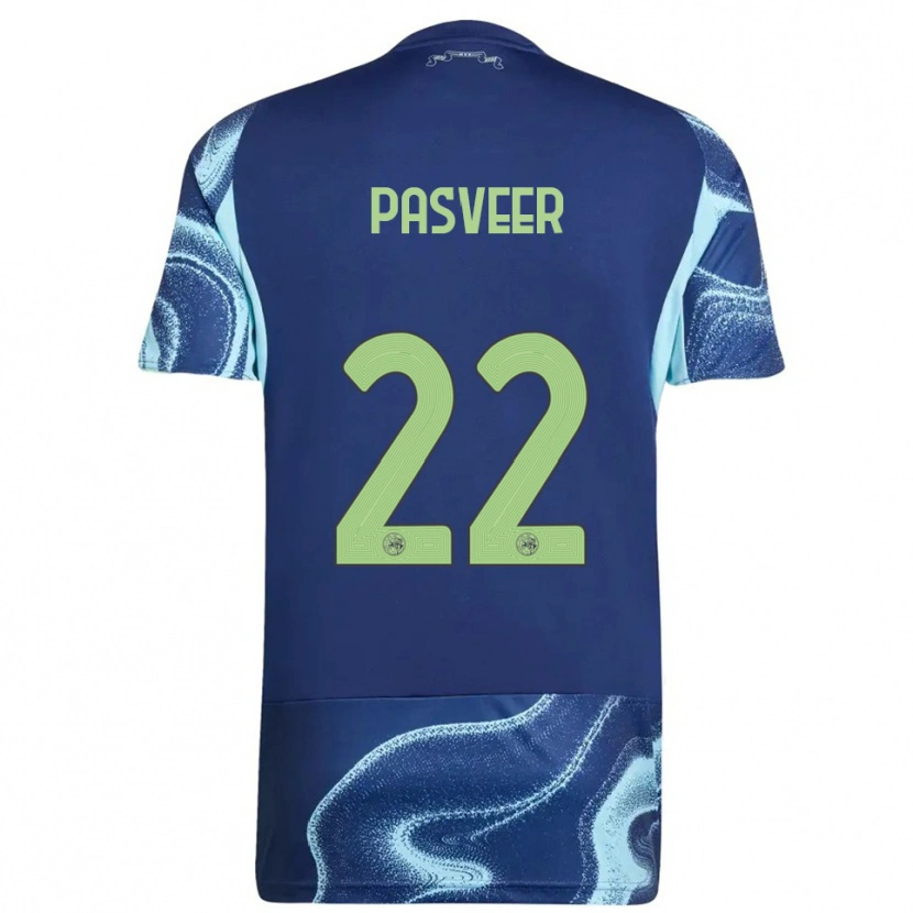 Danxen Damen Remko Pasveer #22 Marine Himmelblau Auswärtstrikot Trikot 2025/26 T-Shirt Österreich