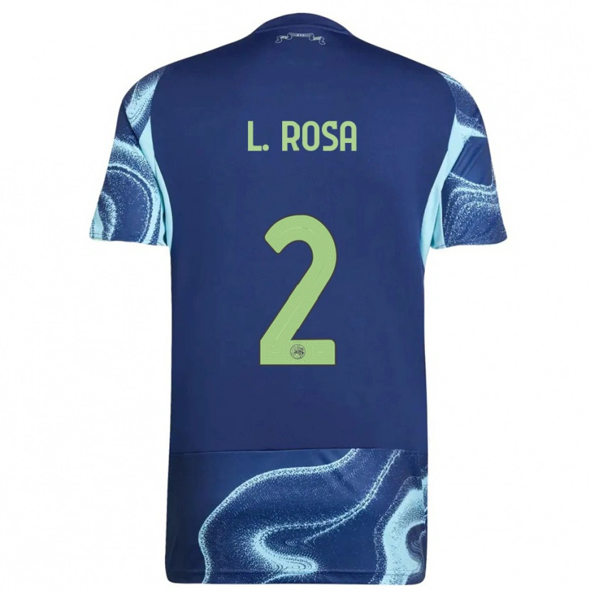 Danxen Damen Lucas Rosa #2 Marine Himmelblau Auswärtstrikot Trikot 2025/26 T-Shirt Österreich
