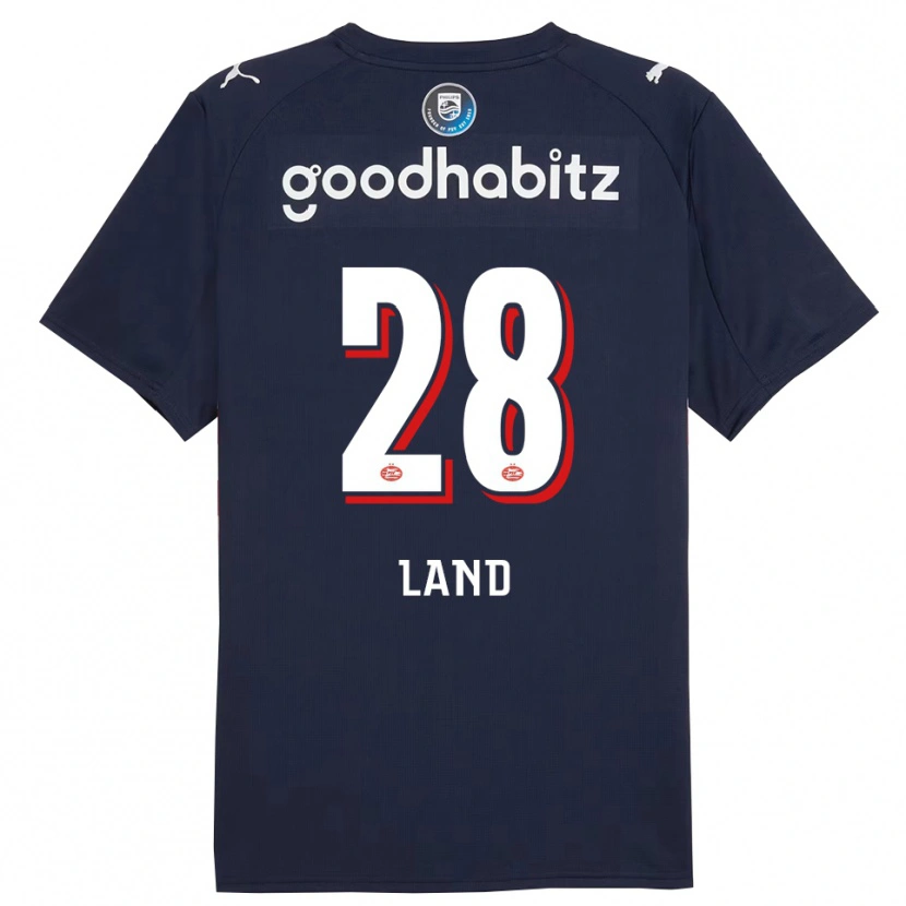 Danxen Damen Tygo Land #28 Marine Weiß Auswärtstrikot Trikot 2025/26 T-Shirt Österreich