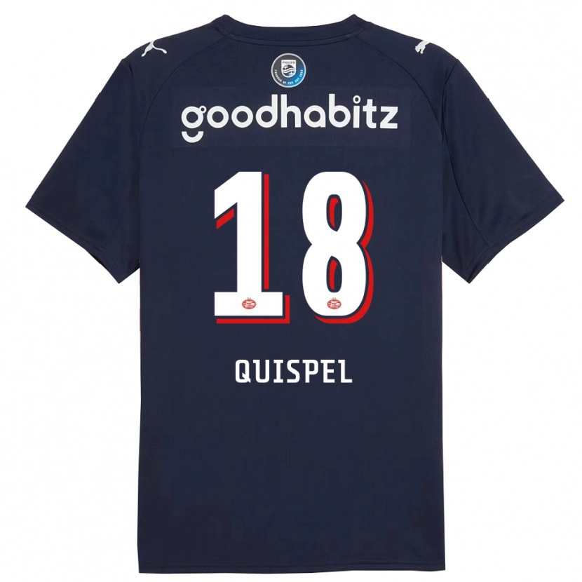 Danxen Damen Peter Quispel #18 Marine Weiß Auswärtstrikot Trikot 2025/26 T-Shirt Österreich