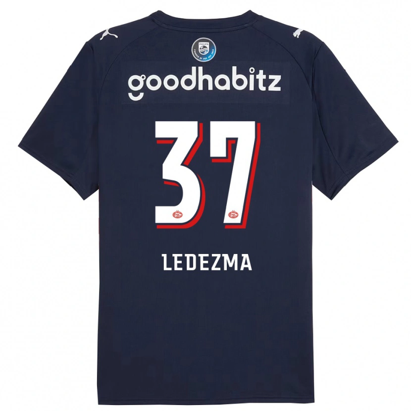 Danxen Damen Richard Ledezma #37 Marine Weiß Auswärtstrikot Trikot 2025/26 T-Shirt Österreich