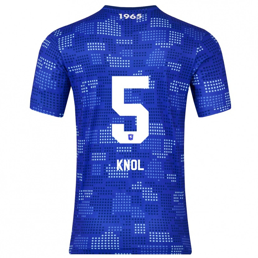 Danxen Damen Anna Knol #5 Blau Himmelblau Auswärtstrikot Trikot 2025/26 T-Shirt Österreich