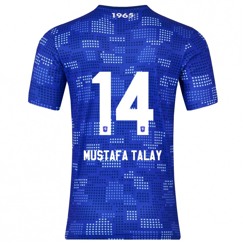 Danxen Damen Kaan Mustafa Talay #14 Blau Himmelblau Auswärtstrikot Trikot 2025/26 T-Shirt Österreich