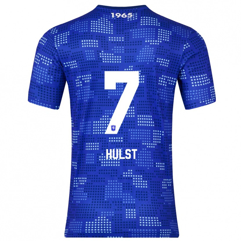 Danxen Damen Charlotte Hulst #7 Blau Himmelblau Auswärtstrikot Trikot 2025/26 T-Shirt Österreich