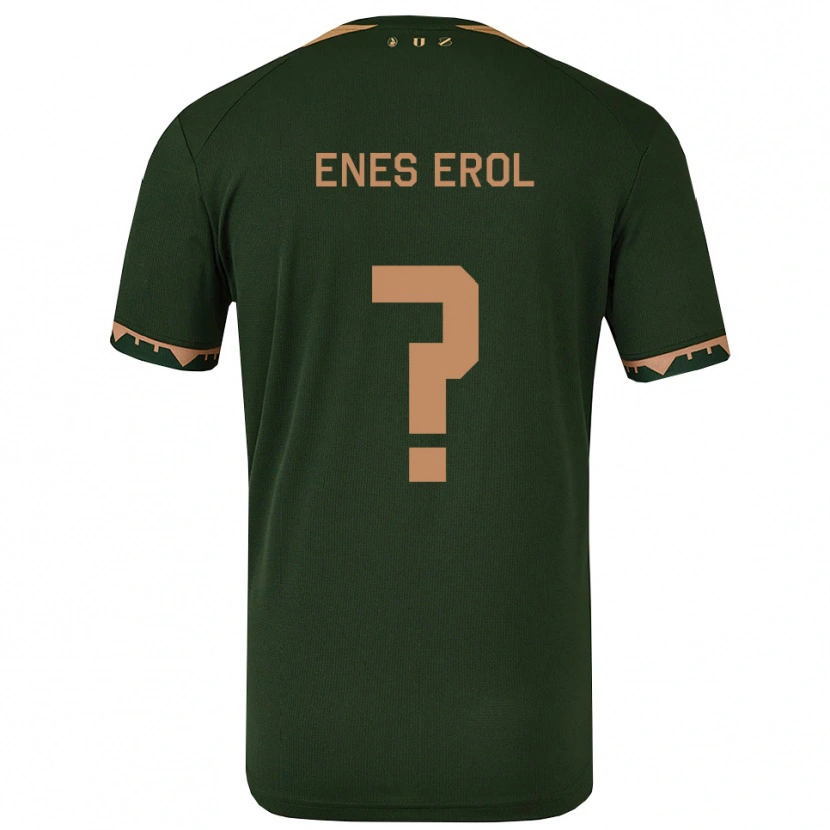Danxen Damen Kubilay Enes Erol #0 Grün Gold Auswärtstrikot Trikot 2025/26 T-Shirt Österreich