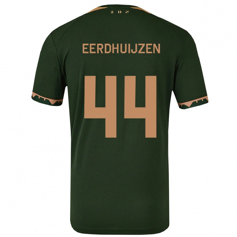 Danxen Damen Mike Eerdhuijzen #44 Grün Gold Auswärtstrikot Trikot 2025/26 T-Shirt Österreich