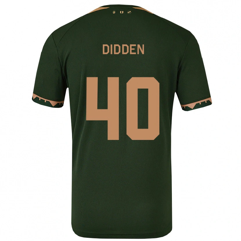 Danxen Damen Matisse Didden #40 Grün Gold Auswärtstrikot Trikot 2025/26 T-Shirt Österreich