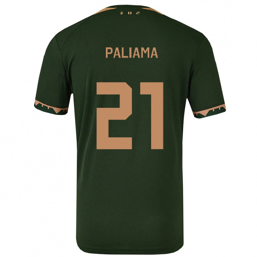 Danxen Damen Joni Paliama #21 Grün Gold Auswärtstrikot Trikot 2025/26 T-Shirt Österreich