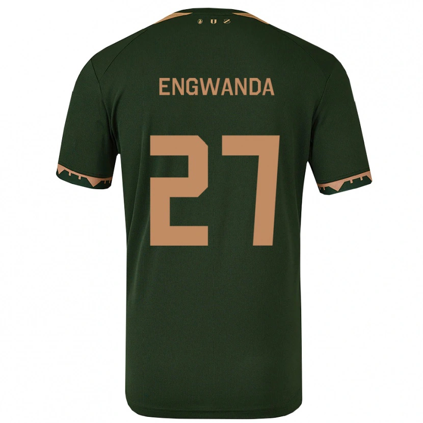 Danxen Damen Alonzo Engwanda #27 Grün Gold Auswärtstrikot Trikot 2025/26 T-Shirt Österreich