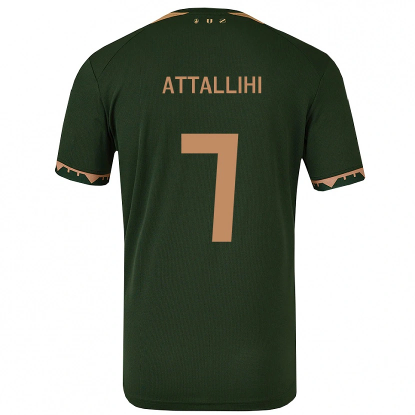Danxen Damen Adam Attallihi #7 Grün Gold Auswärtstrikot Trikot 2025/26 T-Shirt Österreich
